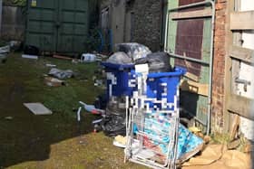 Fly tipping spotted by local concerned residents around the Magee area.