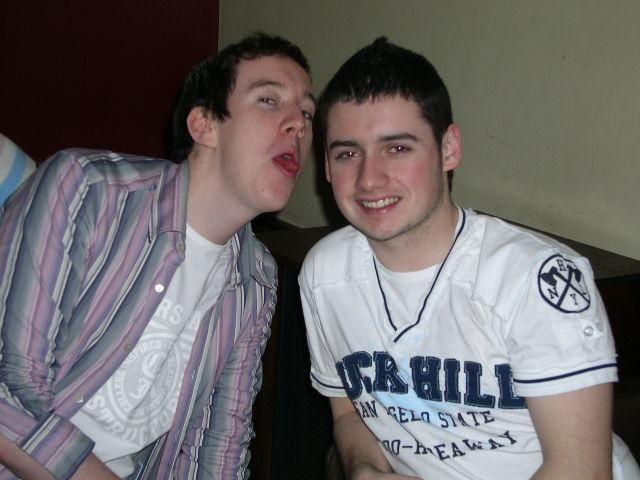 Derry folk out partying in The Metro and Sugar nightclubs, February 2006.