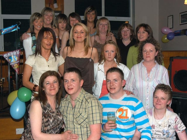 Parties and celebrations in April 2005: Twins' 21st birthday.