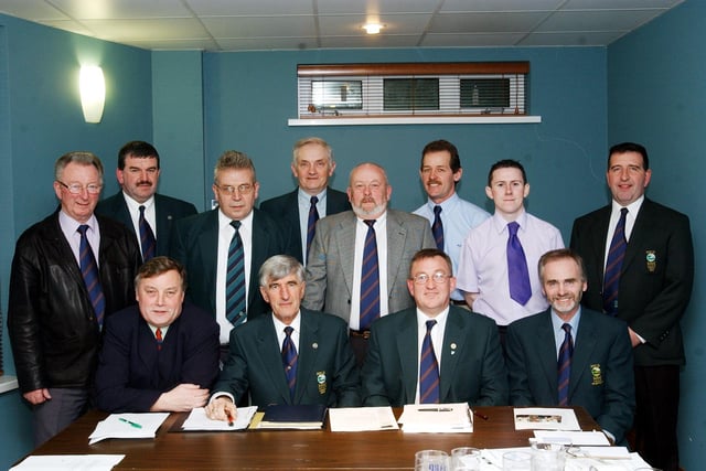 A group pictured back in 2003.