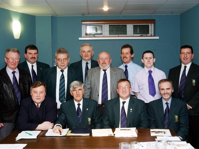 A group pictured back in 2003.