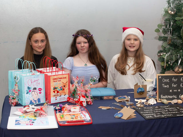 There was something for everyone at the Clonmany Christmas Craft Fair.