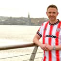 Derry City's new signing Shane Ferguson is delighted to be back home. Photo by Kevin Morrison (Derry City)