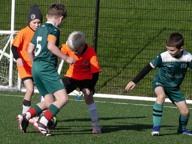 Action from Saturday's 2015s Sean O'Kane Memorial Cup at St. Joseph's Boys School.