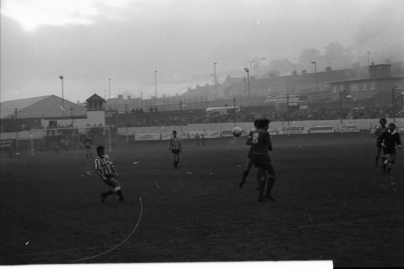 Red Star visited the Brandywell on a fairly typical January day in Derry.