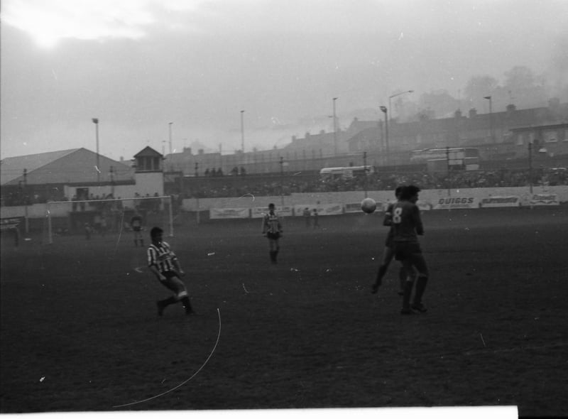 Red Star visited the Brandywell on a fairly typical January day in Derry.
