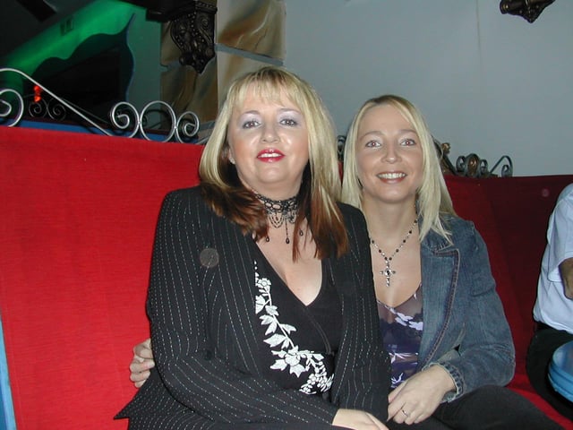 Tracey and Danielle in Katy Daly's