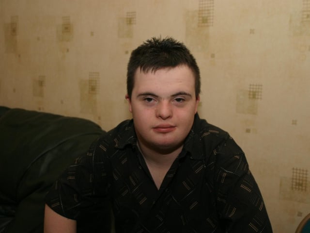 Party celebrations back in 2004: Aidan o'Kane.