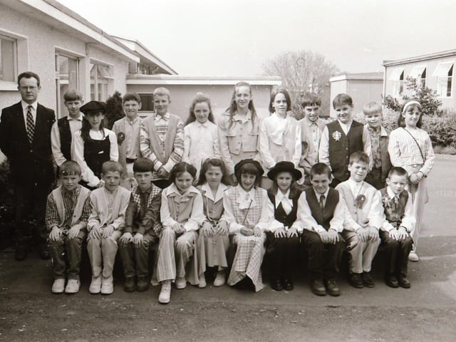 Confirmations from St. Columba's, Holy Child P.S, Chapel Road P.S, Dungiven Road P.S and Rosemount P.S back in 1995.
