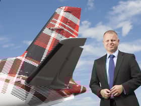 Loganair Chief Executive Jonathan Hinkles.