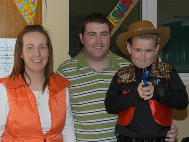 Sean Dunlop's dress up birthday party.