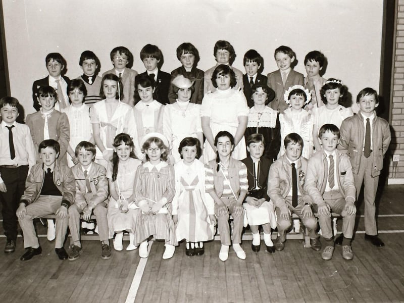 Derry Confirmations back in March 1984.
