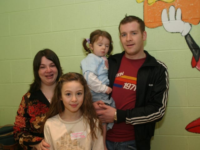 Caragh Tierney's party celebration back in 2004.