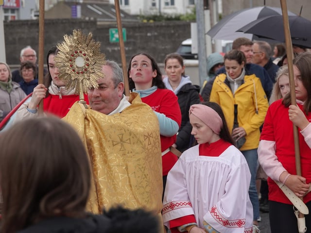 Corpus Christi Procession in Buncrana.