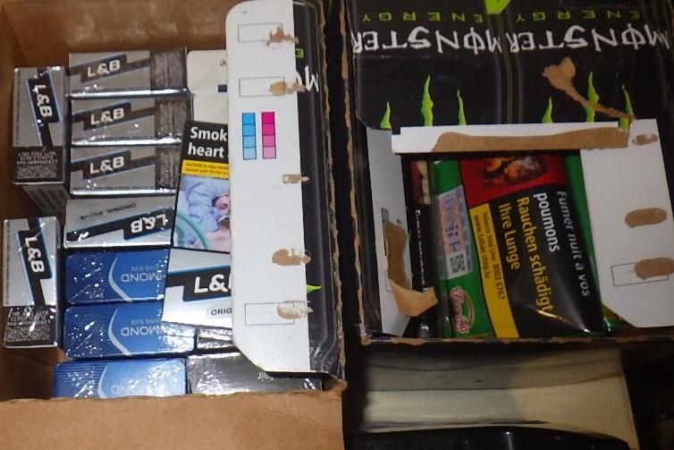 13,880 illicit cigarettes, 2.2kgs of illicit tobacco seized by customs and police in Derry