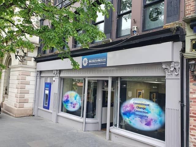 Newly opened Men's Action Network premises in Derry.