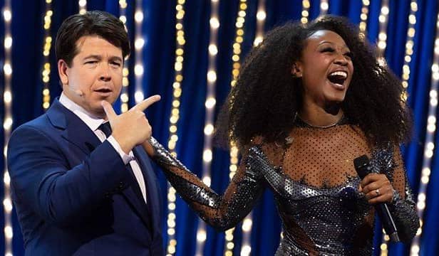 Michael McIntyre and Beverley Knight