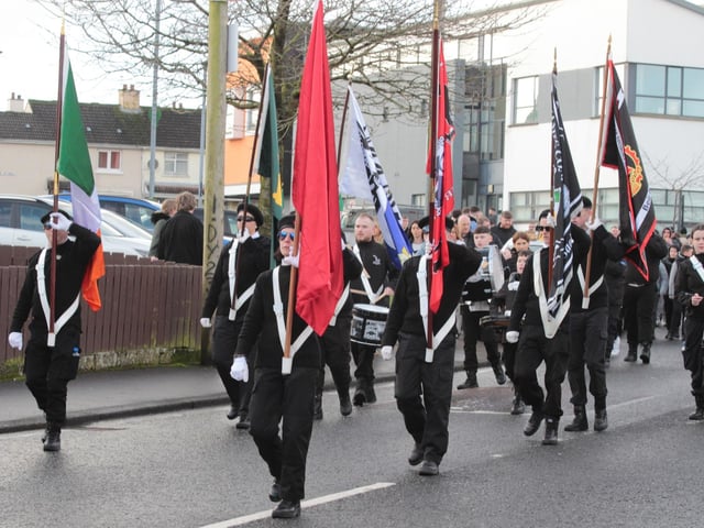 Bloody Sunday march. (Photo - Deirdre Heaney, nwpresspics)