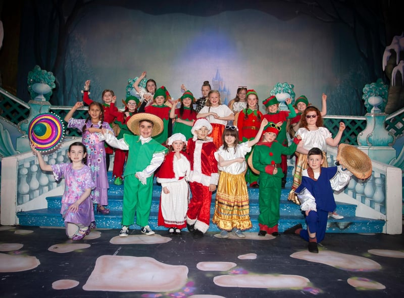 P5 taking Santa on a trip to Mexico in Sombrero for Santa.