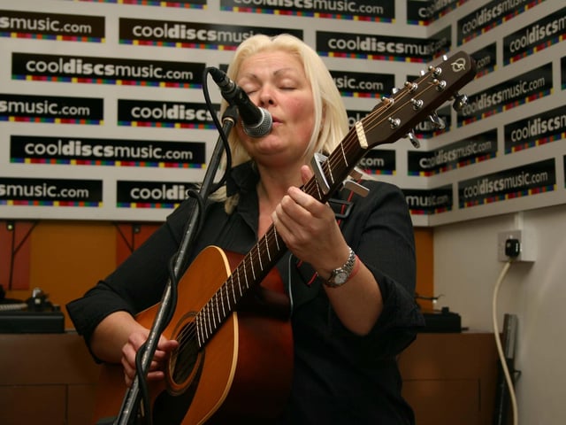 Betty Joyce. : Talented Derry musicians performing at Cool Discs Live Session inside the Foyle Street store back in February 2005.