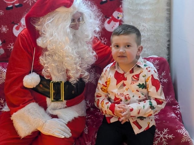 Visitors from the Western Trust's Children’s Disability Service enjoying an amazing Santa experience evening at Destined.