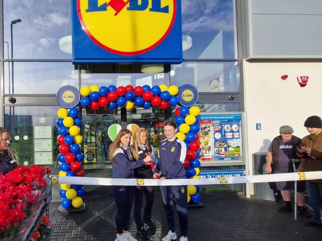 The new LIDL in Carndonagh opened on Thursday.