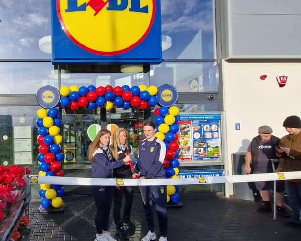 The new LIDL in Carndonagh opened on Thursday.