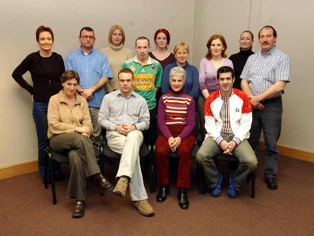 Group pictured back in 2003.