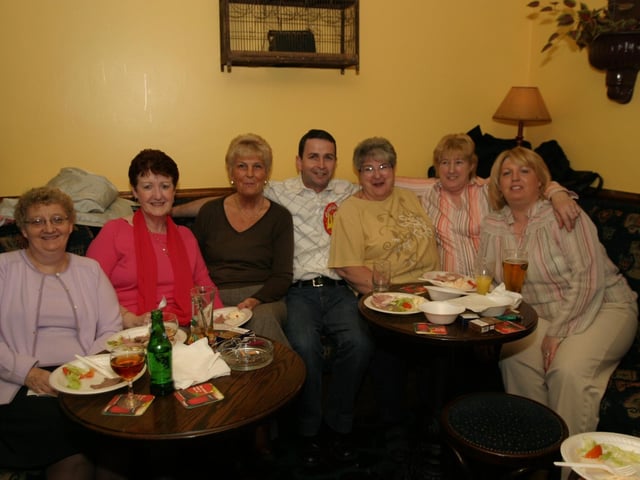 Parties and celebrations in Derry in May 2004.