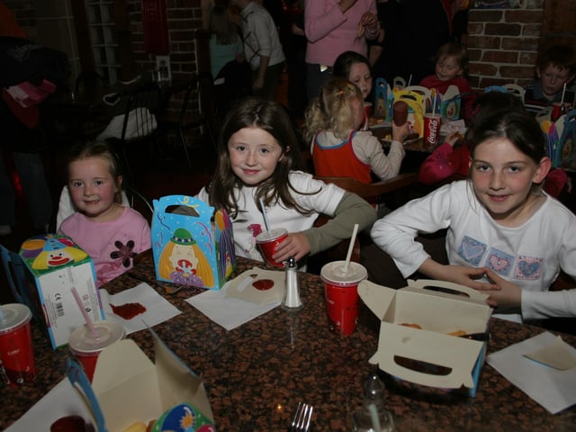 Birthday celebrations for Caoimhe Lynch.