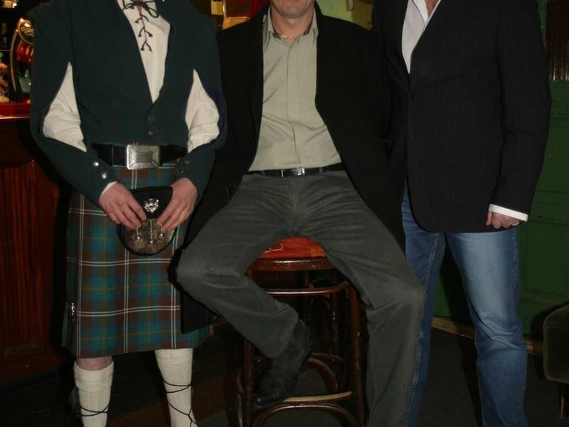 Party time back in 2004: Raymond Gallagher