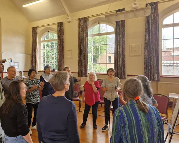 Songs Without Borders group.