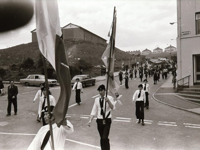 Republican Easter commemorations in Derry.