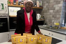 Bintan Ashorobi who has just launched her own range of spices. The Nigerian mum-of-two came up with the idea after being unable to source locally the ingredients needed to recreate some of her favourite West African dishes.