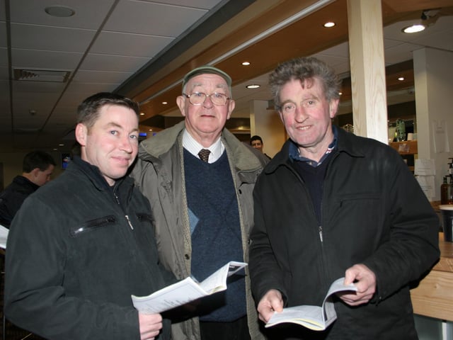Christy O'Neill, Alfie Corr, and Colm O'Neill.
: .