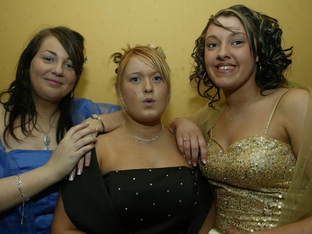 Patricia Devine, Emma Hamilton and Melody Clarke. (2809JB17)