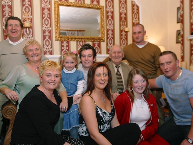 Derry parties in March 2004 - Mullan and Heaney parties