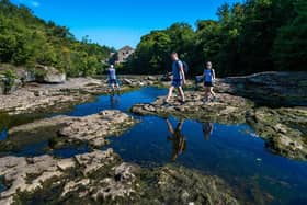 Aysgarth Falls in the Yorkshire Dales National Park