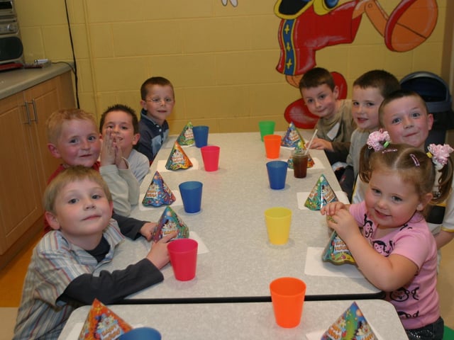 Party celebrations back in June 2004.
