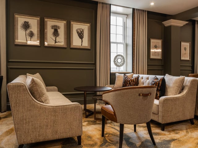 The Ebrington Hotel drawing room