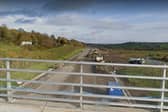 Work underway on the A6 last year.