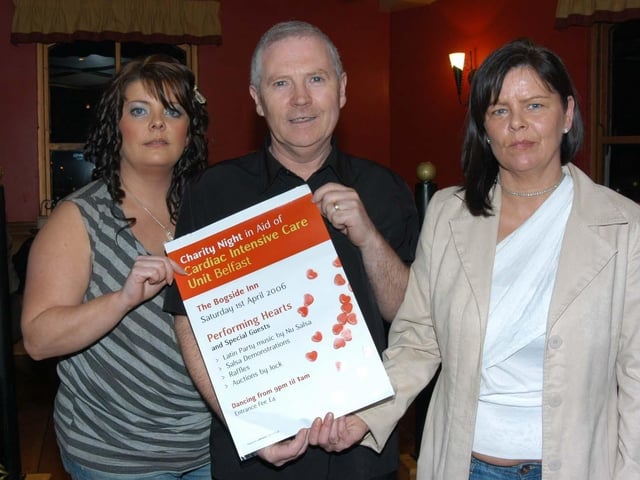 Parties and celebrations April 2006: Charity Night at the Bogside Inn.