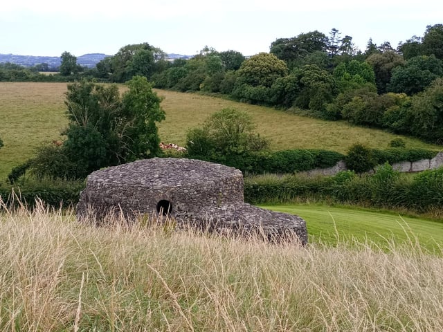 Newgrange, Ireland 3200 B.C. at Brú na Bóinne, County Meath.