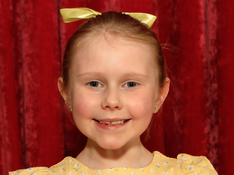 Clara Kerr, 2nd junior any song in the Cathal Curley Cup, age 6-8 years at Feis Doire Cholmcille. (Photo - Tom Heaney, nwpresspics) : .