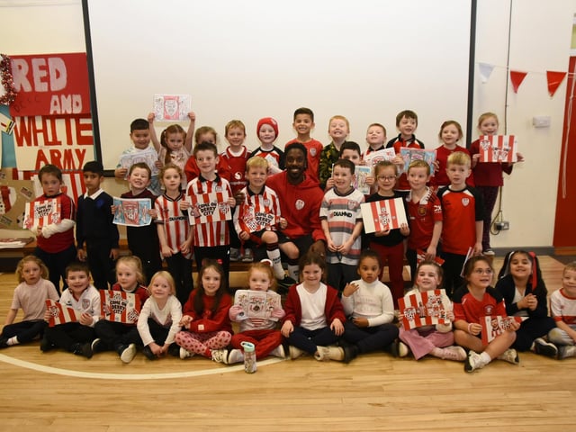 Red & White Day at Rosemount Primary School.