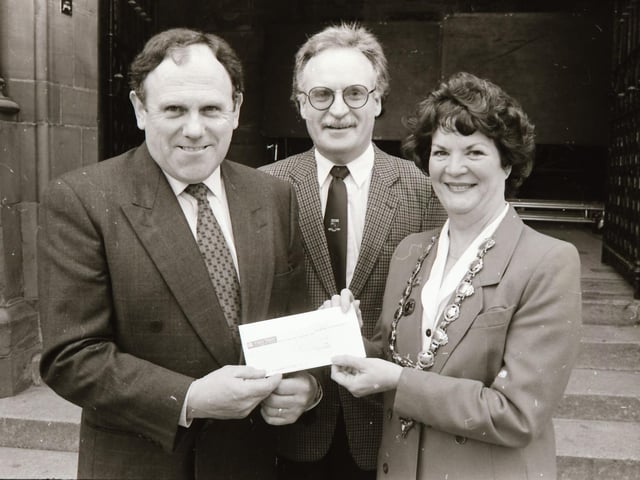 Mayoral presentations back in 1994.