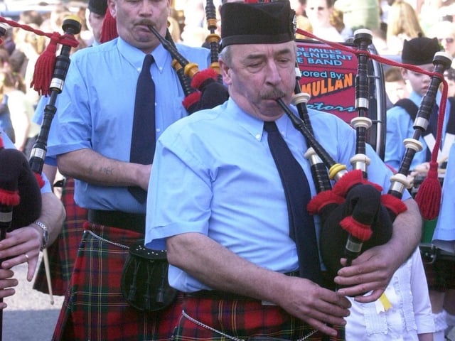 Buncrana St Patrick's Day in 2003:.
