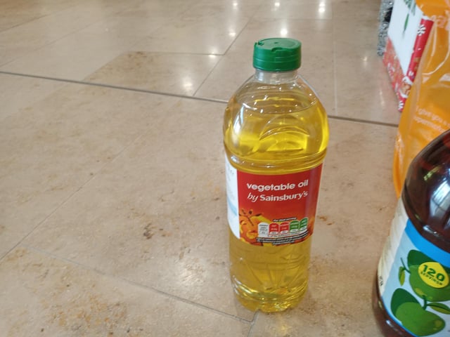 Cooking oil.