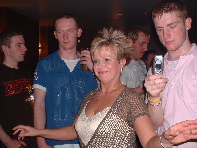 Derry nightlife at its clubs and bars twenty years ago, in April 2005.