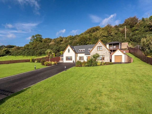 Luxurious coastal property on the market in Redcastle with stunning views of Lough Foyle